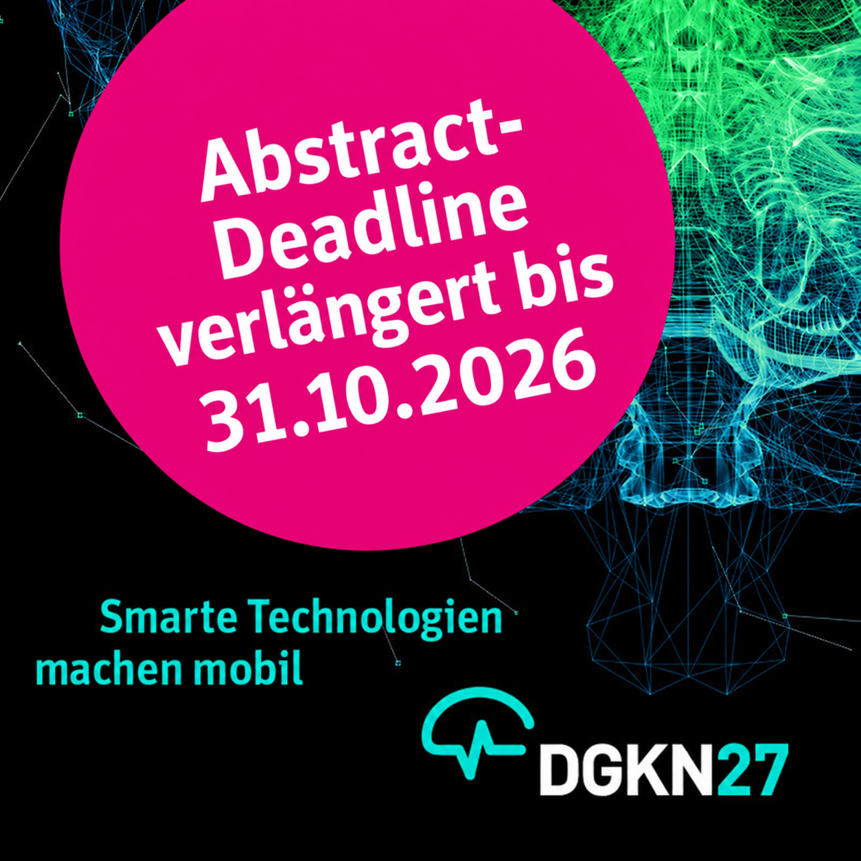 Call for Abstracts DGKN27