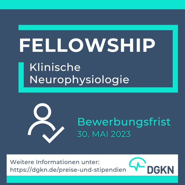 Jetzt um das DGKN-Fellowship für Klinische Neurophysiologie bewerben